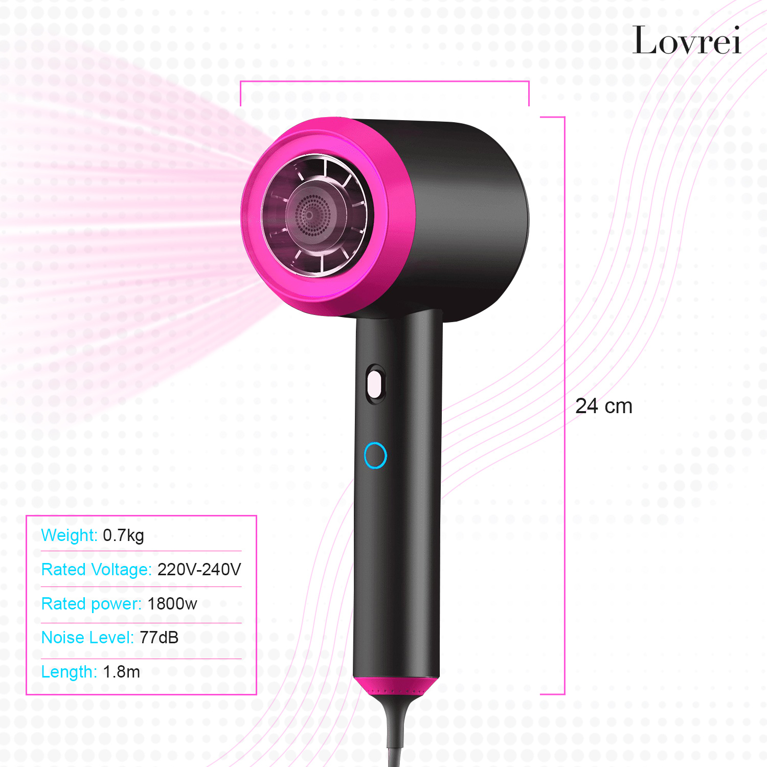 Lovrei Performance Hair Dryer